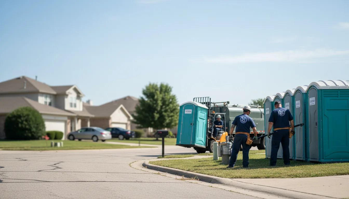 Porta Potty Rental in Ada, OK near me